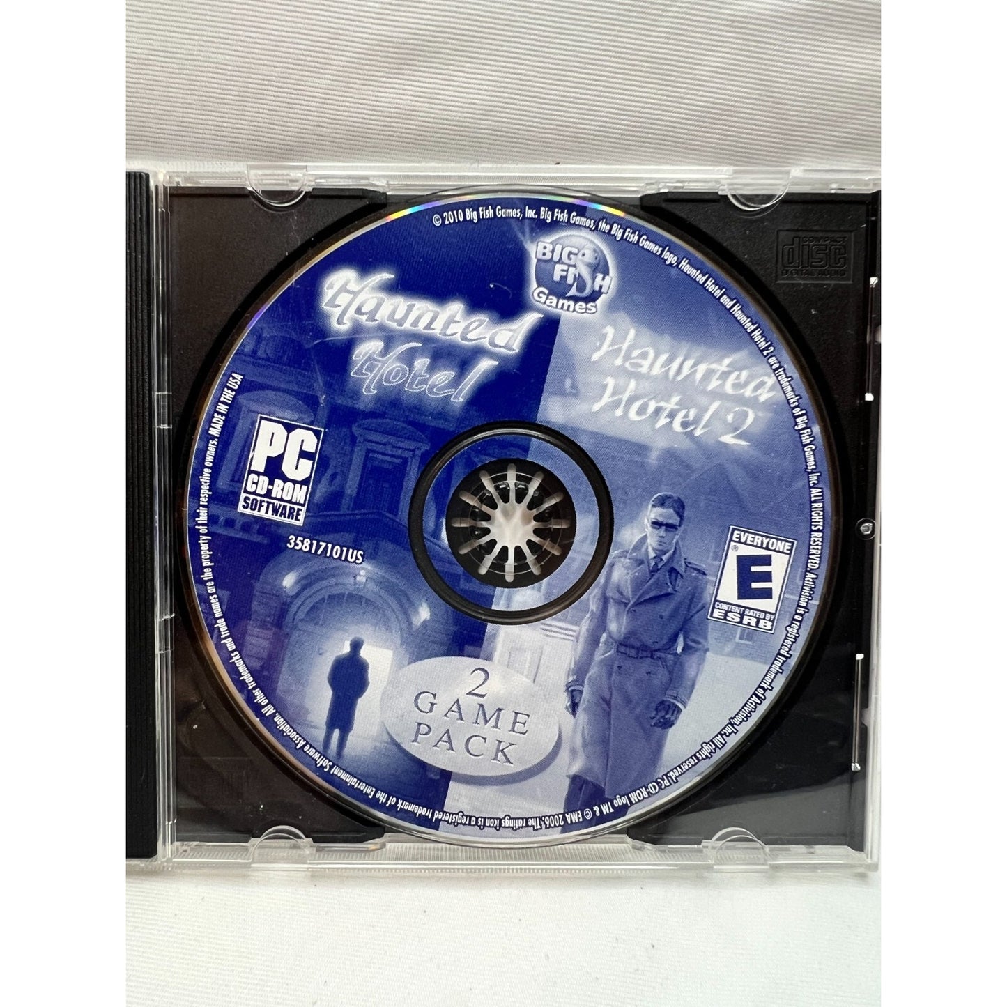 Haunted Hotel and Haunted Hotel 2 Best Big Fish Games PC Tested Video Game Used