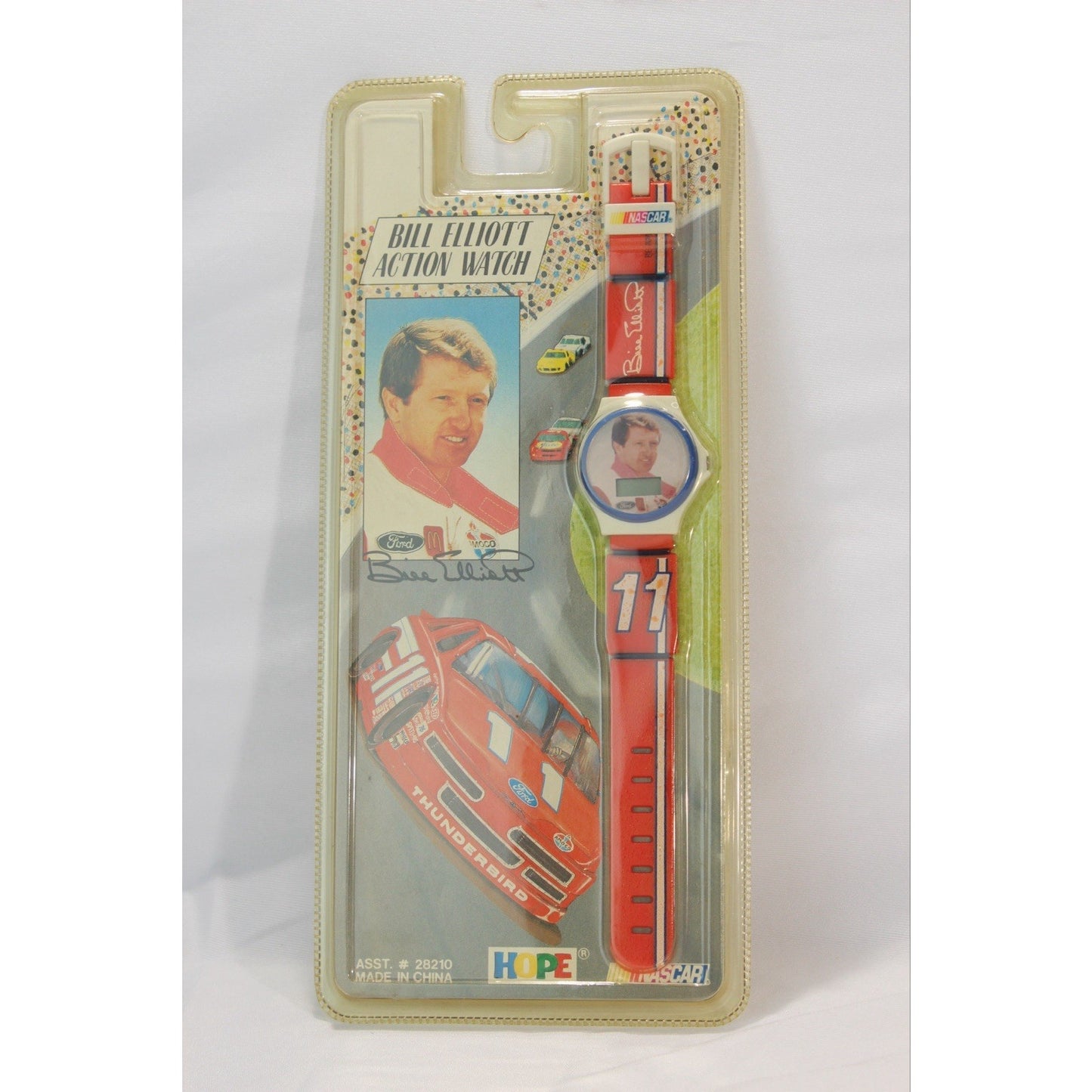 Vintage Collectible Bill Elliot #11 Action Watch NASCAR New Factory Sealed