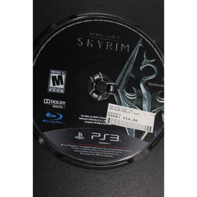 The Elder Scrolls V Skyrim PlayStation 3 PS3 Tested Video Game Used RPG Fantasy