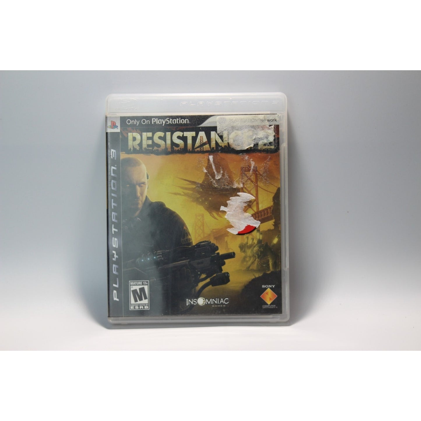Resistance 2 PlayStation 3 PS3 Tested Video Game Used Sci-Fi Shooter Game