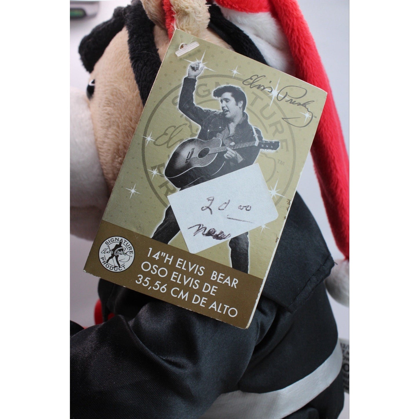 Preferred Plush Sings "Elvis Presley" Bear Outfit 14" Animated Singing And Dance