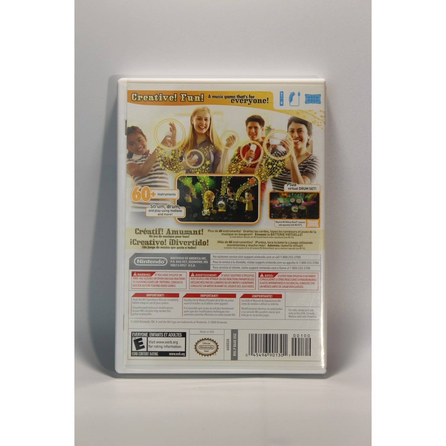 Wii Music Nintendo Wii Tested Video Game Used Family Music Rhythm Game