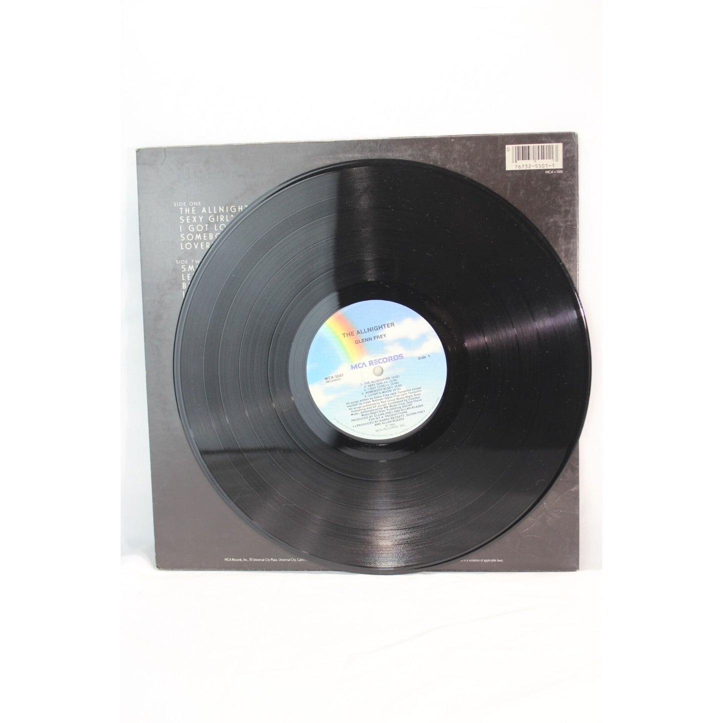 Glenn Frey The Allnighter Record Audio Tested Video Music Album Used