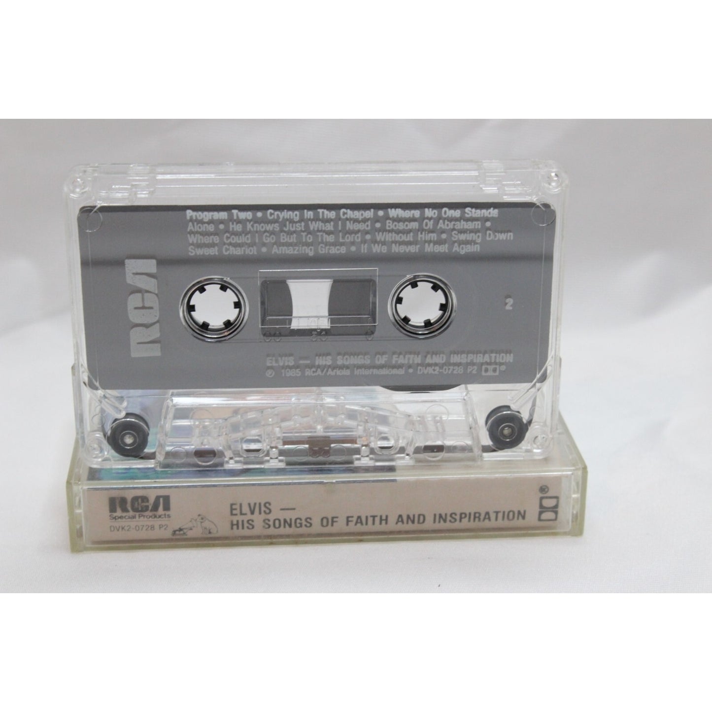 Elvis Presley His Songs Of Faith And Inspiration Cassette Tape Tested Music Used