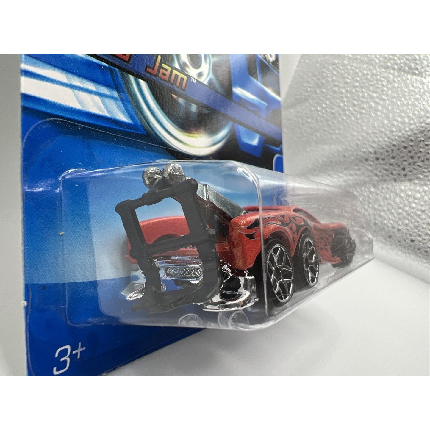 2006 Hot Wheels Mainline Collector #127 TOW JAM Orange Variation Chrome 5Y Sp