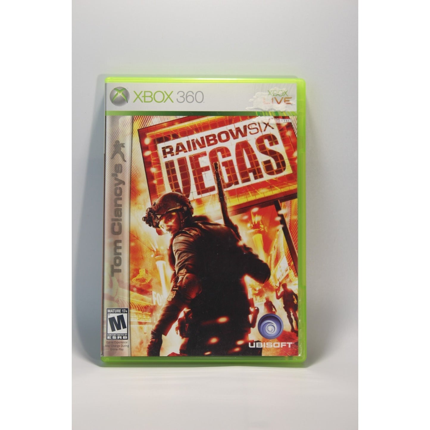 Tom Clancy's Rainbow Six Vegas Xbox 360 Tested Video Game Used Tactical Shooter
