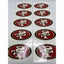 NFL San Francisco 49ers Temporary Tattoo Pack Of 10 Face Body Tattoos Football