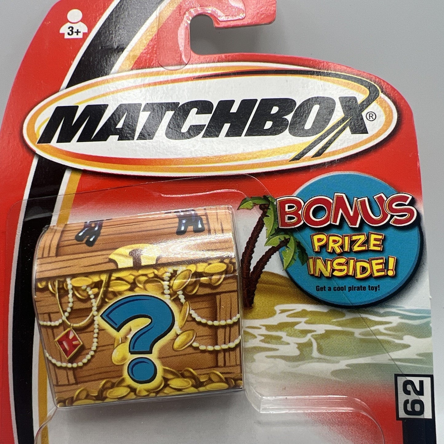 Matchbox Nissan Z 2004 Blue Toy Car #62 Bonus Treasure Chest Card Die Cast Model