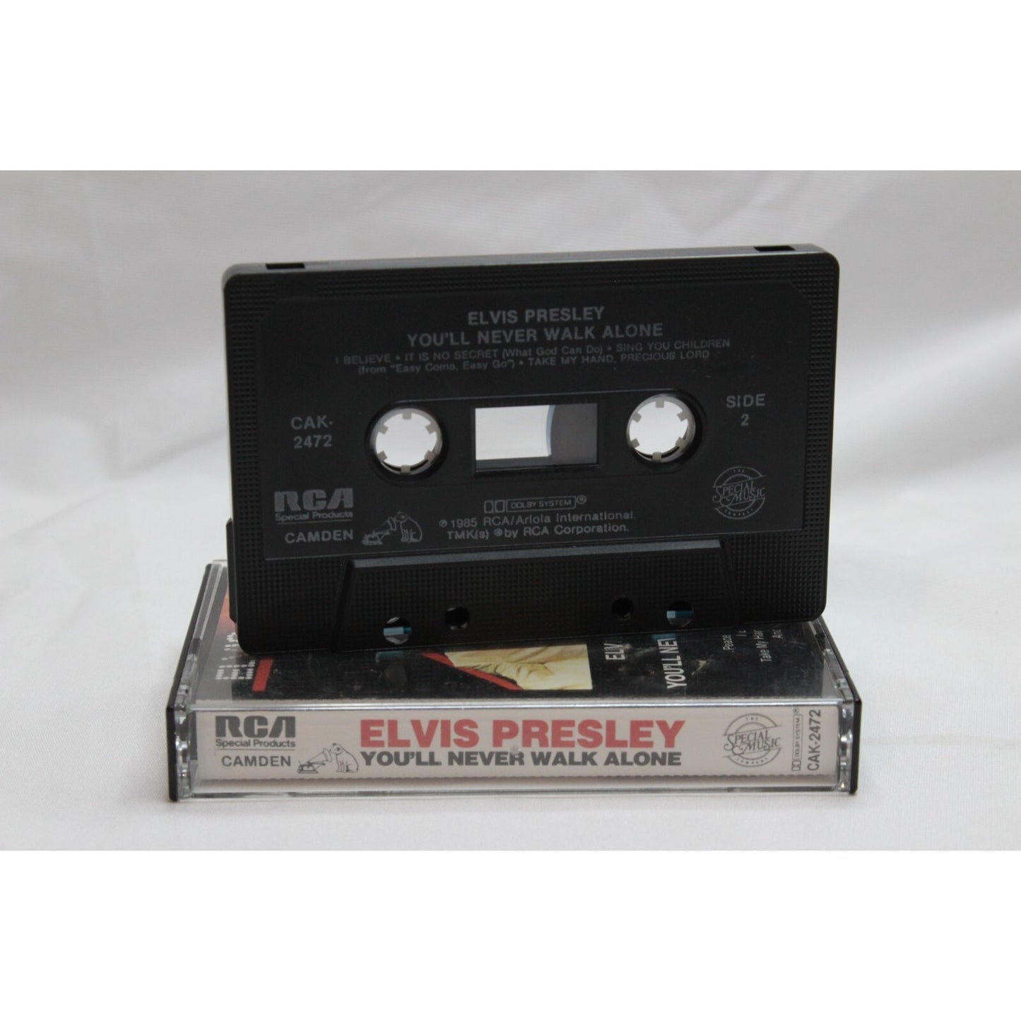 Elvis Presley You'll Never Walk Alone Cassette Tape Tested Music Used