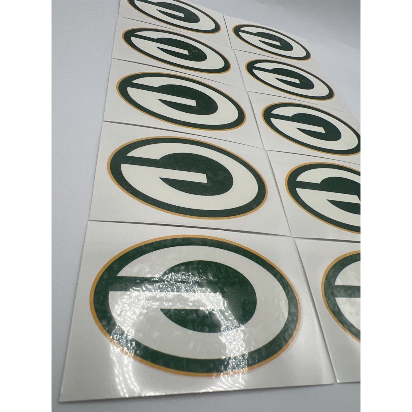 NFL Green Bay Packers Temporary Tattoo Pack Of 10 Face Body Tattoos Football