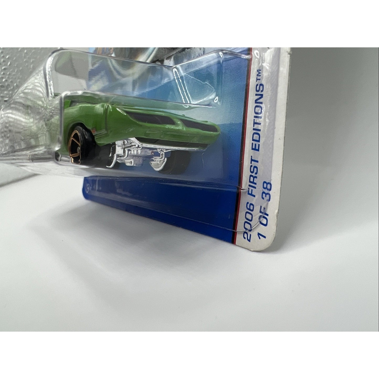 2006 Hot Wheels 70 Plymouth Superbird 1/38 Green Ultrafast Wheels Muscle Car