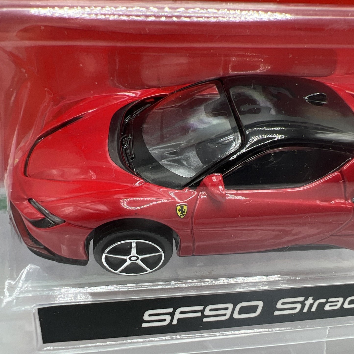 Burago Race And Play Sf90 Stradale Ferrari 1/43 Die Cast Toy Model Supercar Car