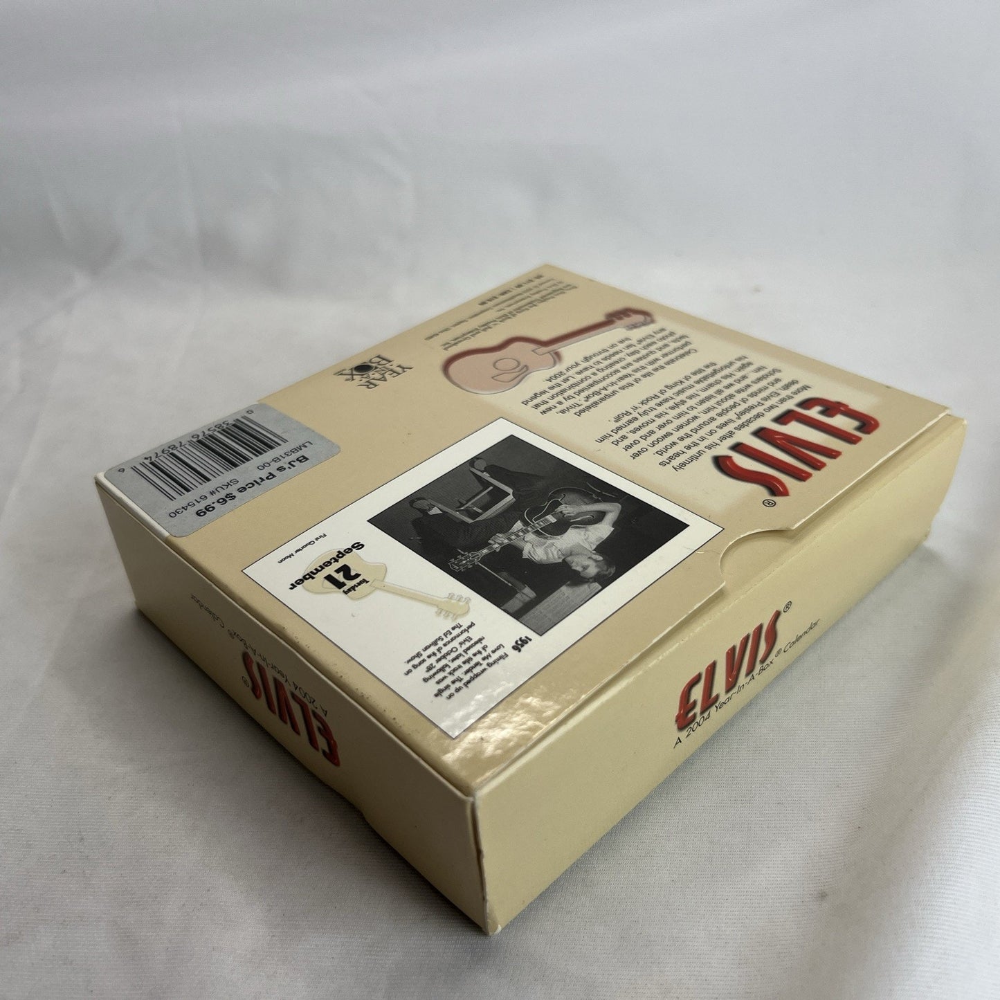 Elvis Presley 2004 Year-in-a-Box Calendar Brand New Signature Elvis Product