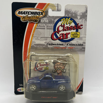Matchbox Collectibles Dennis Gage Chevy SSR Truck My Classic Car Blue Sealed