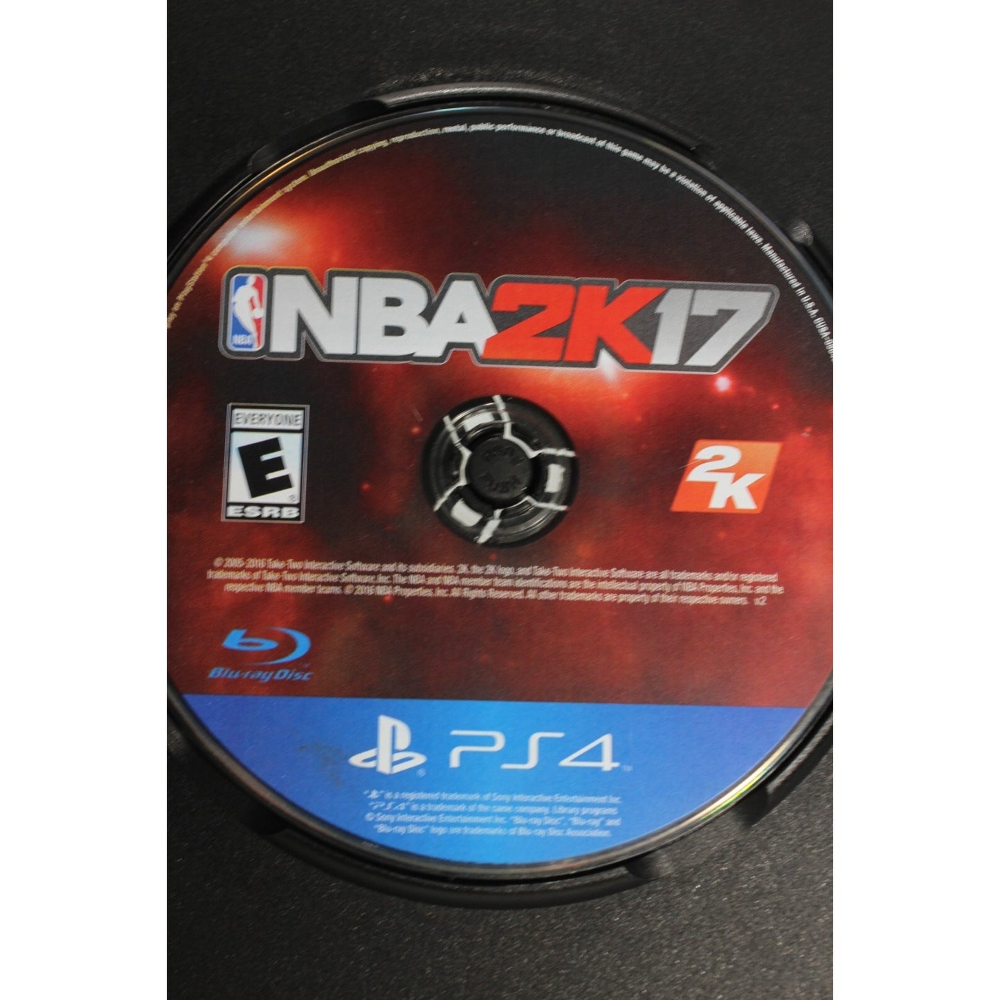 NBA 2K17 PlayStation 4 PS4 Tested Video Game Used Basketball Sports Game