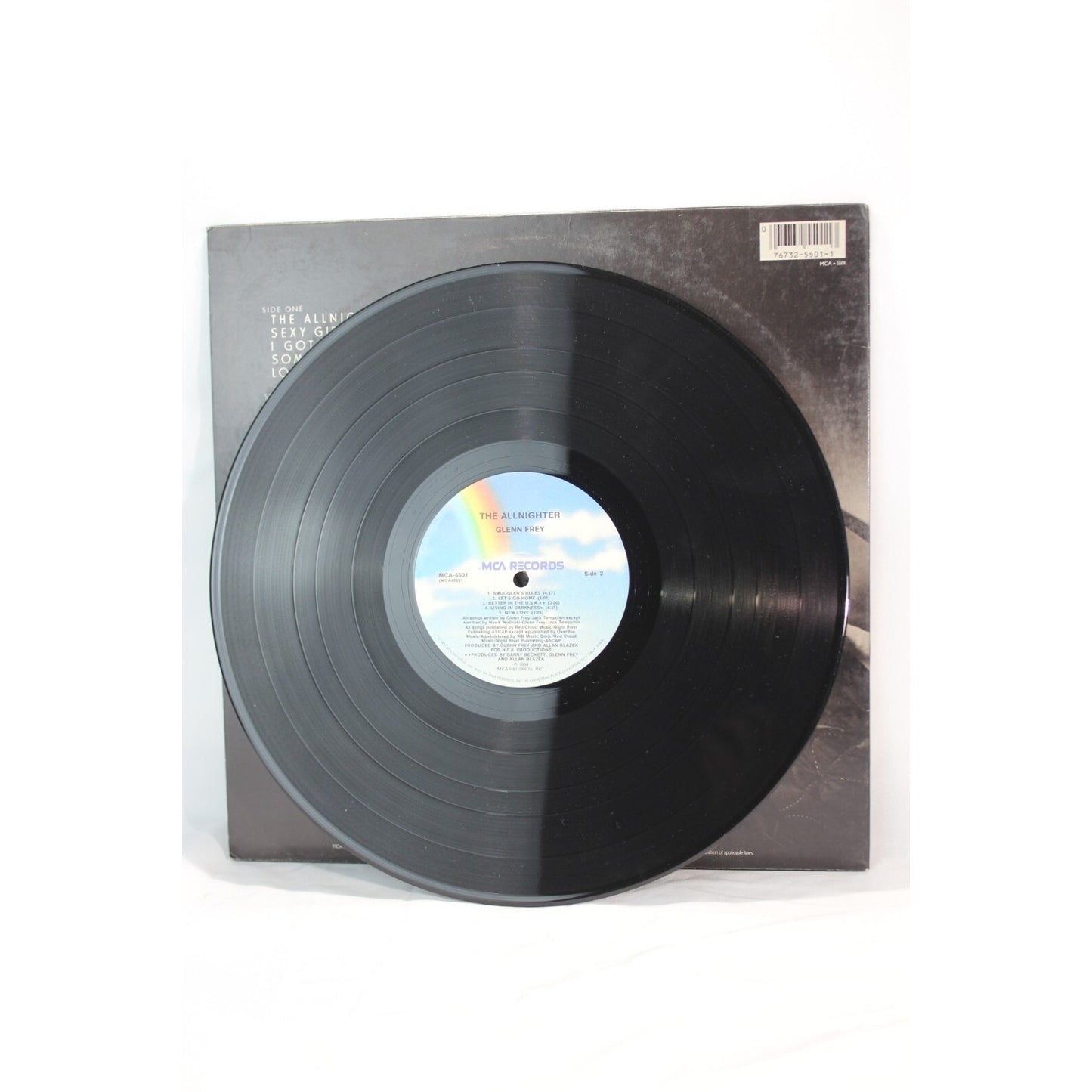 Glenn Frey The Allnighter Record Audio Tested Video Music Album Used