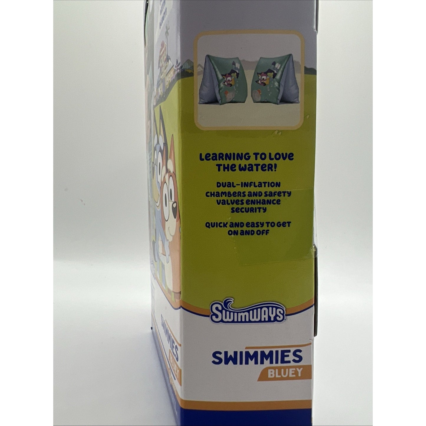 SwimWays Bluey Swimmies Arm Floaties Kids Age 3-5 Pool Swim Help Float Brand New