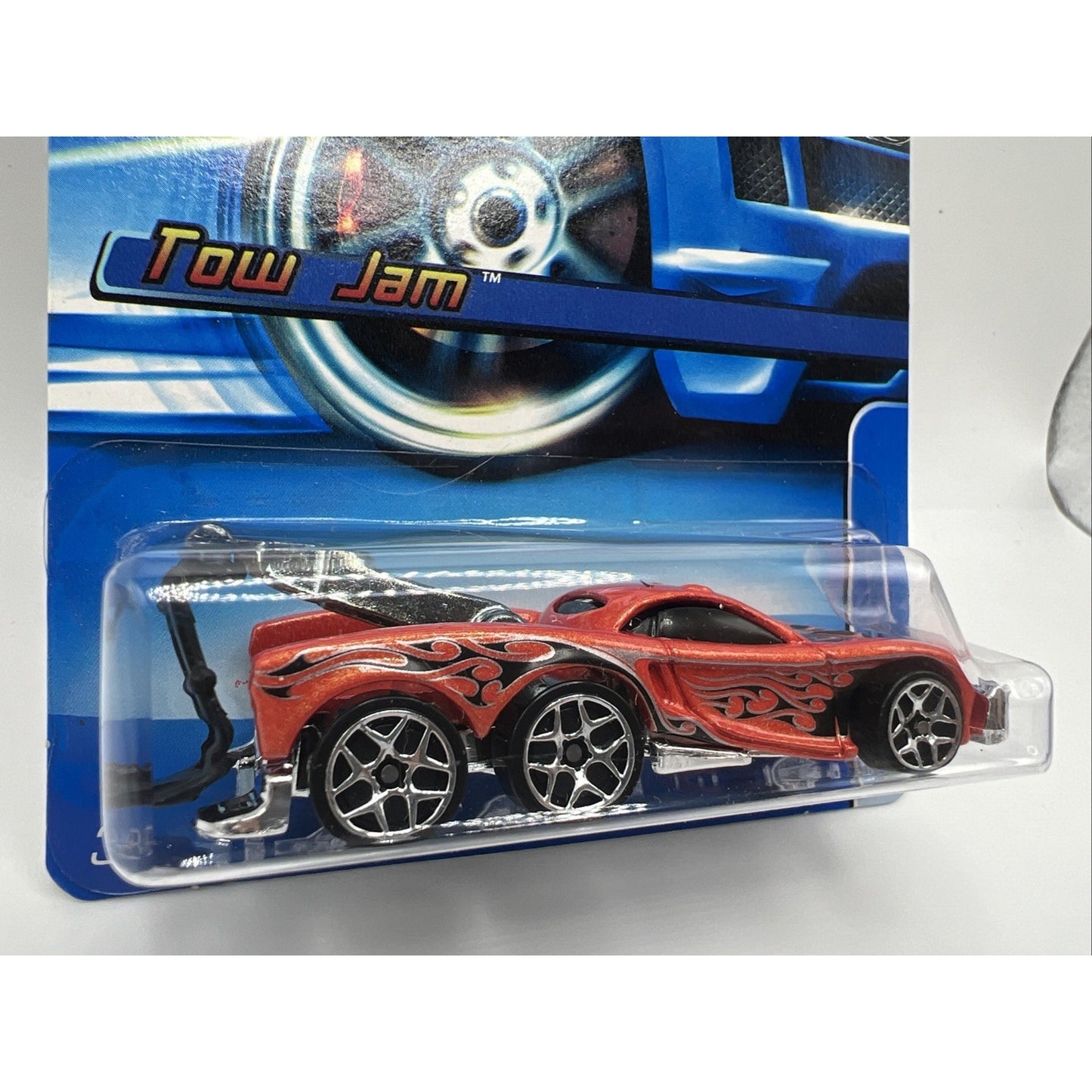 2006 Hot Wheels Mainline Collector #127 TOW JAM Orange Variation Chrome 5Y Sp