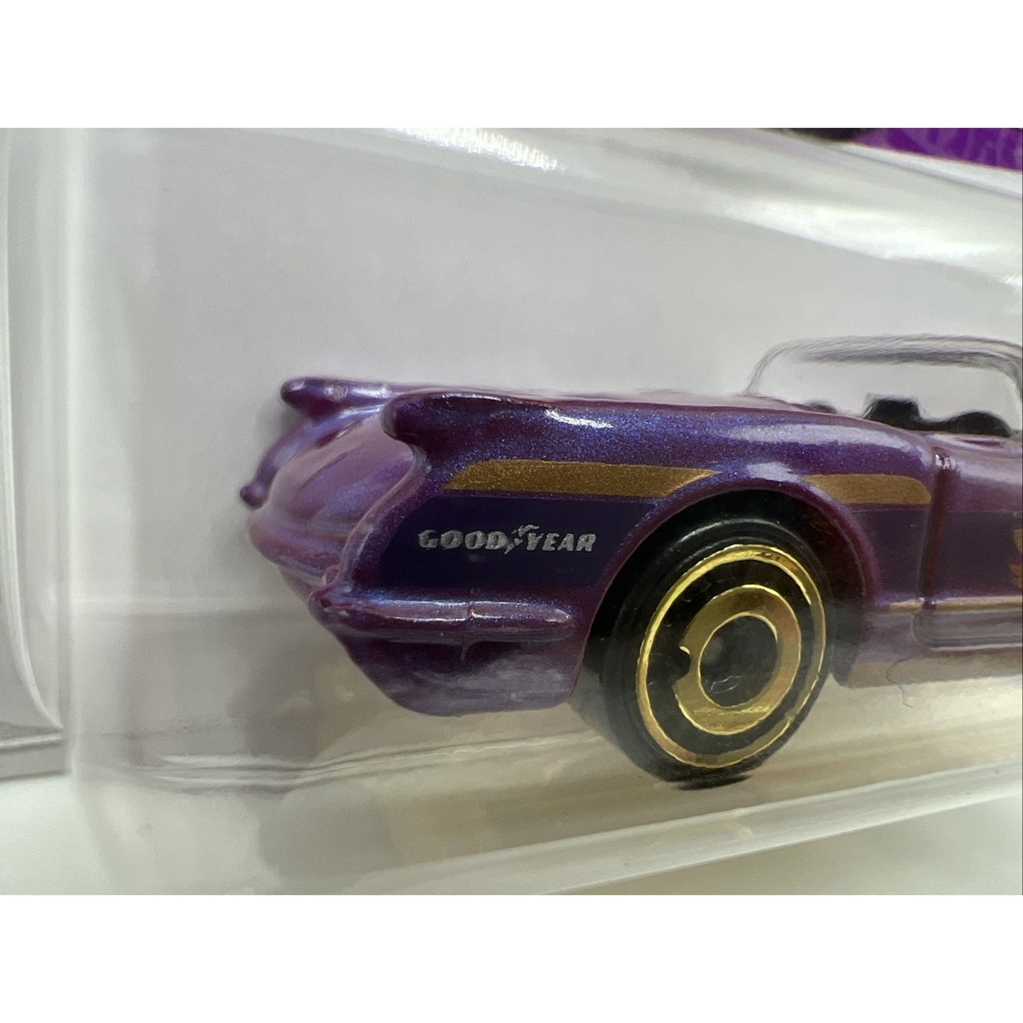 Hot Wheels '55 Corvette Purple #4 4/6 2025 Pearl Chrome 57th Anniversary Gold