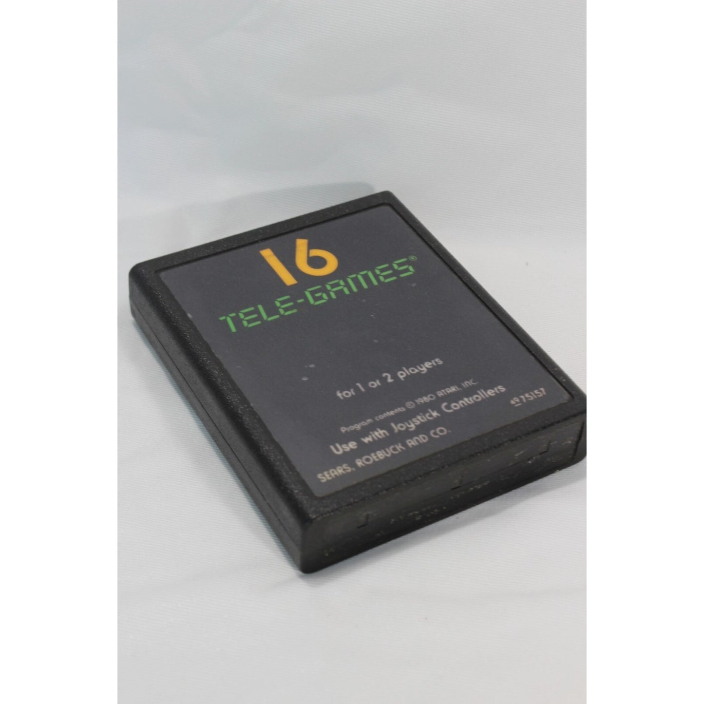 Gunslinger Atari 2600 16 Tele-Games Tested Video Game Classic Sears Cartridge