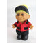 Russ Troll French Artist Valet Dancer Red And Black Jacket With Hat Yellow Hair
