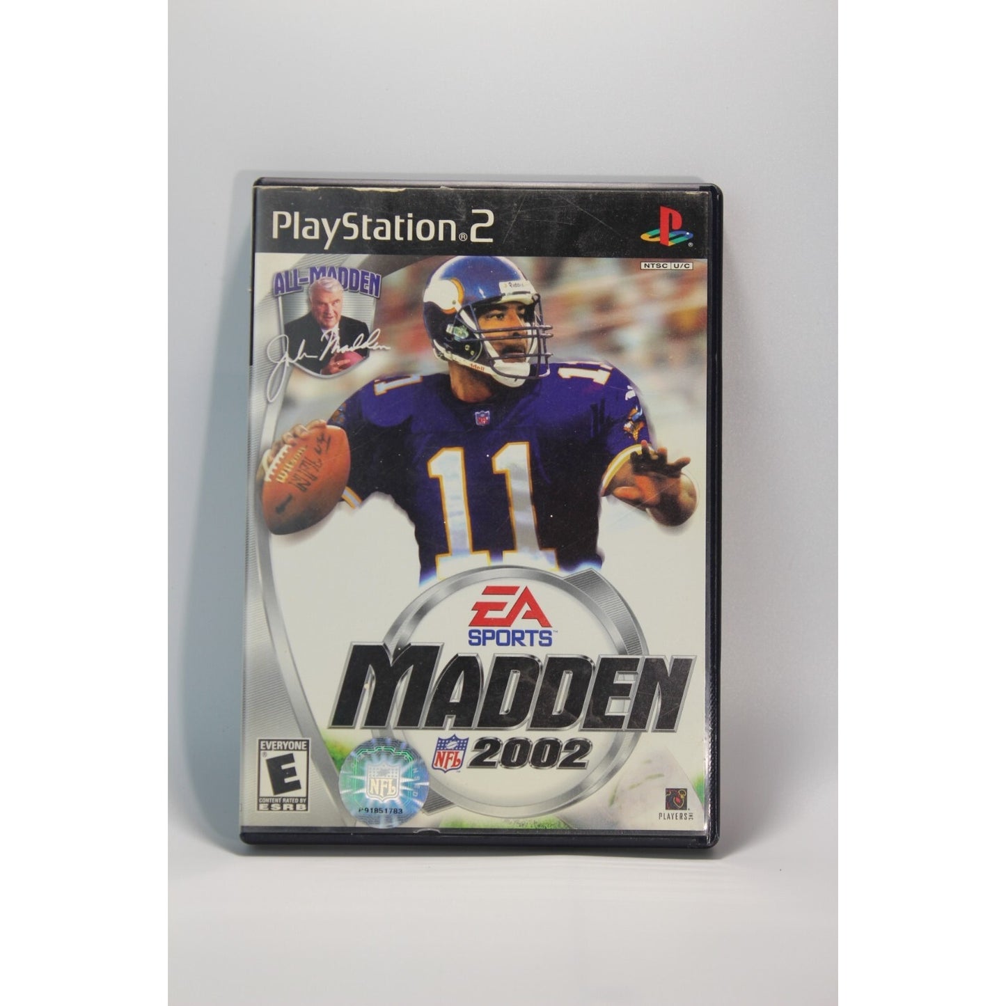 Madden NFL 2002 PlayStation 2 PS2 Tested Video Game Used Football Sports Game