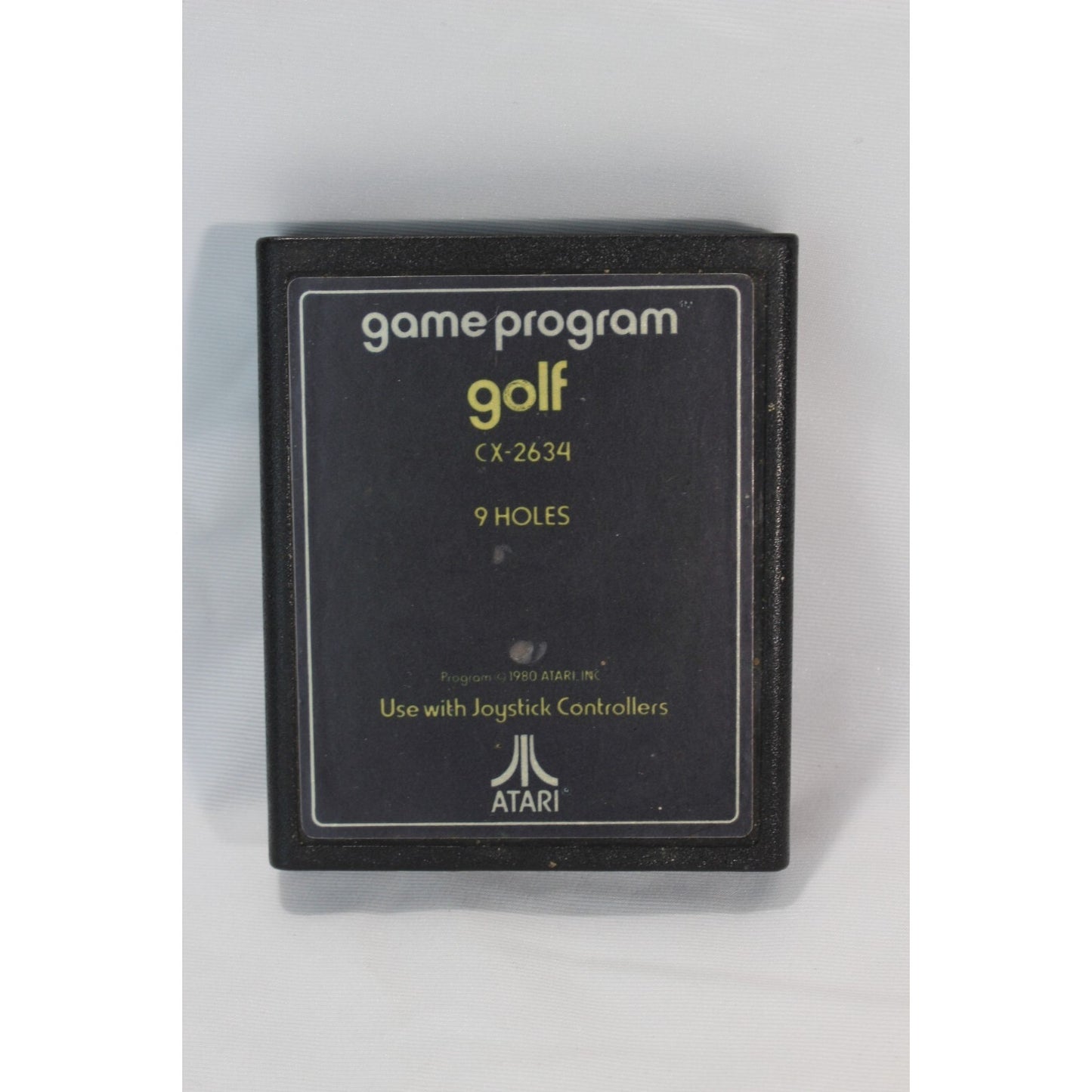 Golf 9 Holes Atari 2600 Used Tested Video Game CX2634 Retro Sports Classic