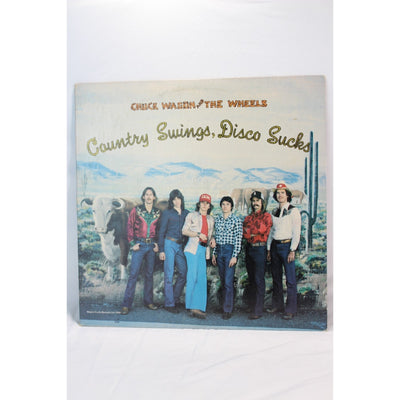 Chuck Wagon & The Wheels Country Swings Disco Sucks Record Video Album Used