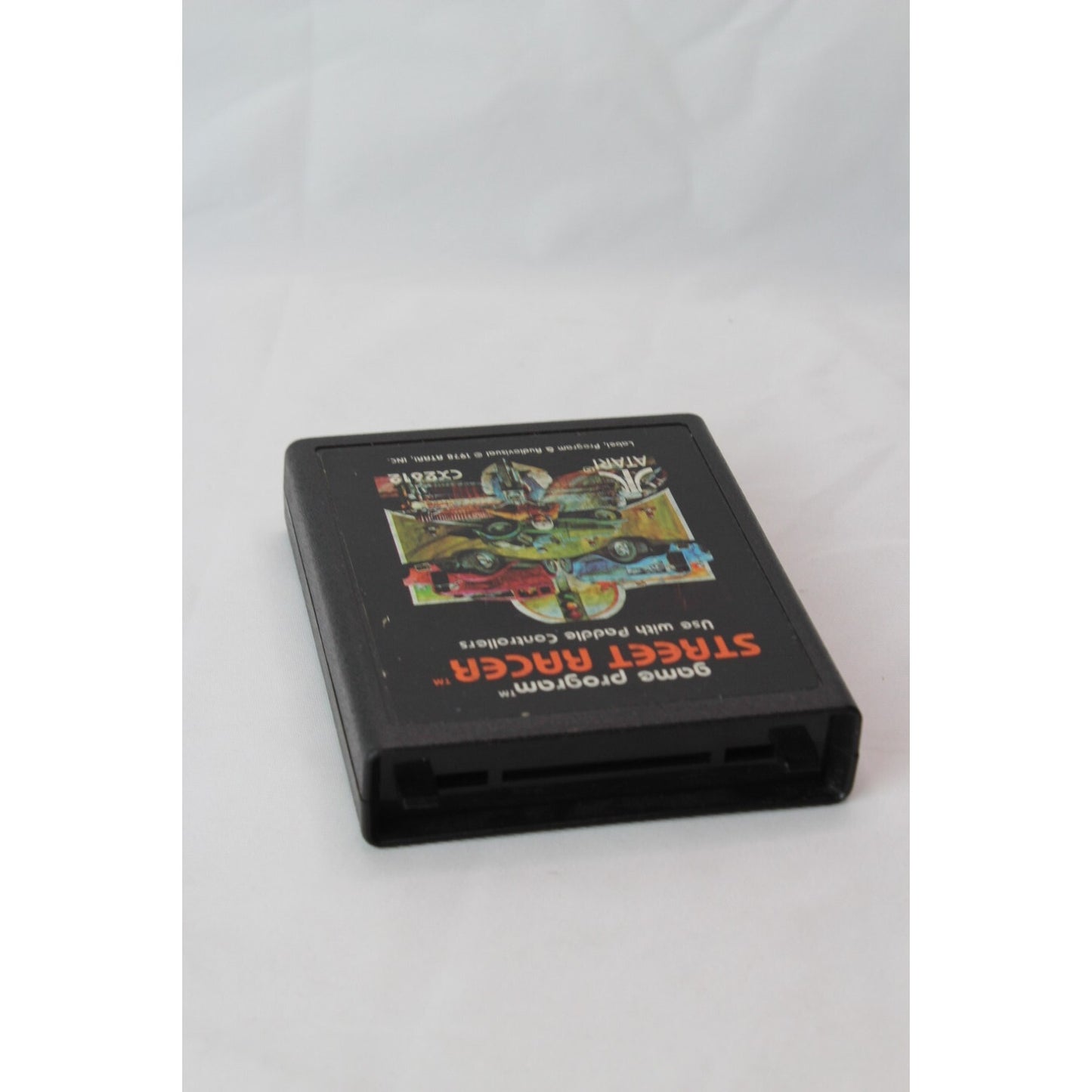 Street Racer CX2612 Atari 2600 Tested Video Game Used
