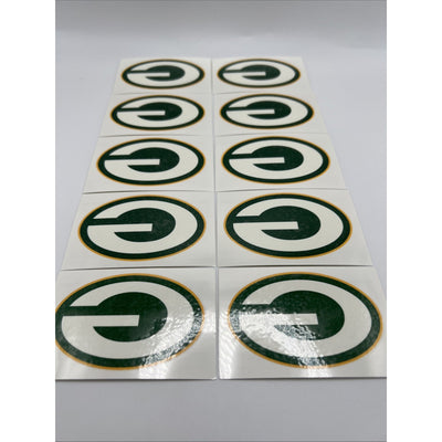 NFL Green Bay Packers Temporary Tattoo Pack Of 10 Face Body Tattoos Football
