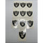 NFL Oakland Las Vegas Raiders Temporary Tattoo Pack Of 10 Face Tattoos Football