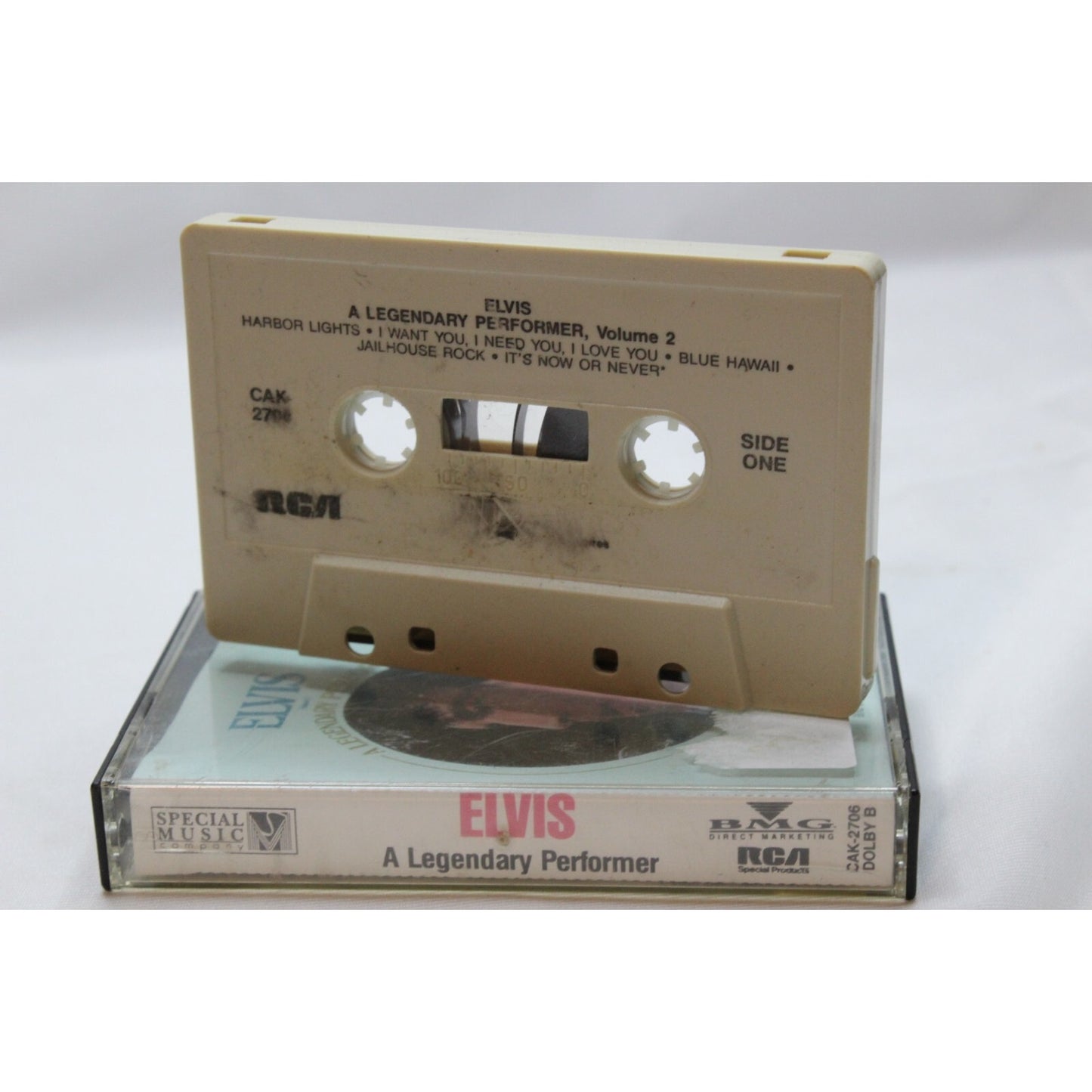 Elvis A Legendary Performer Vol 2 Cassette Tape Elvis Presley Tested Music Used