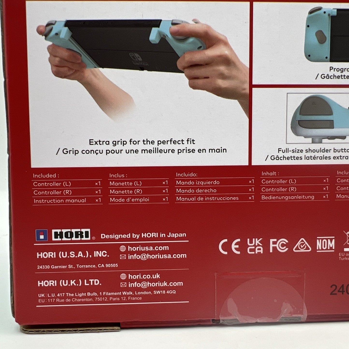 Hori Split Pad Compact Pokemon Pikachu & Mimikyu Nintendo Switch Brand New