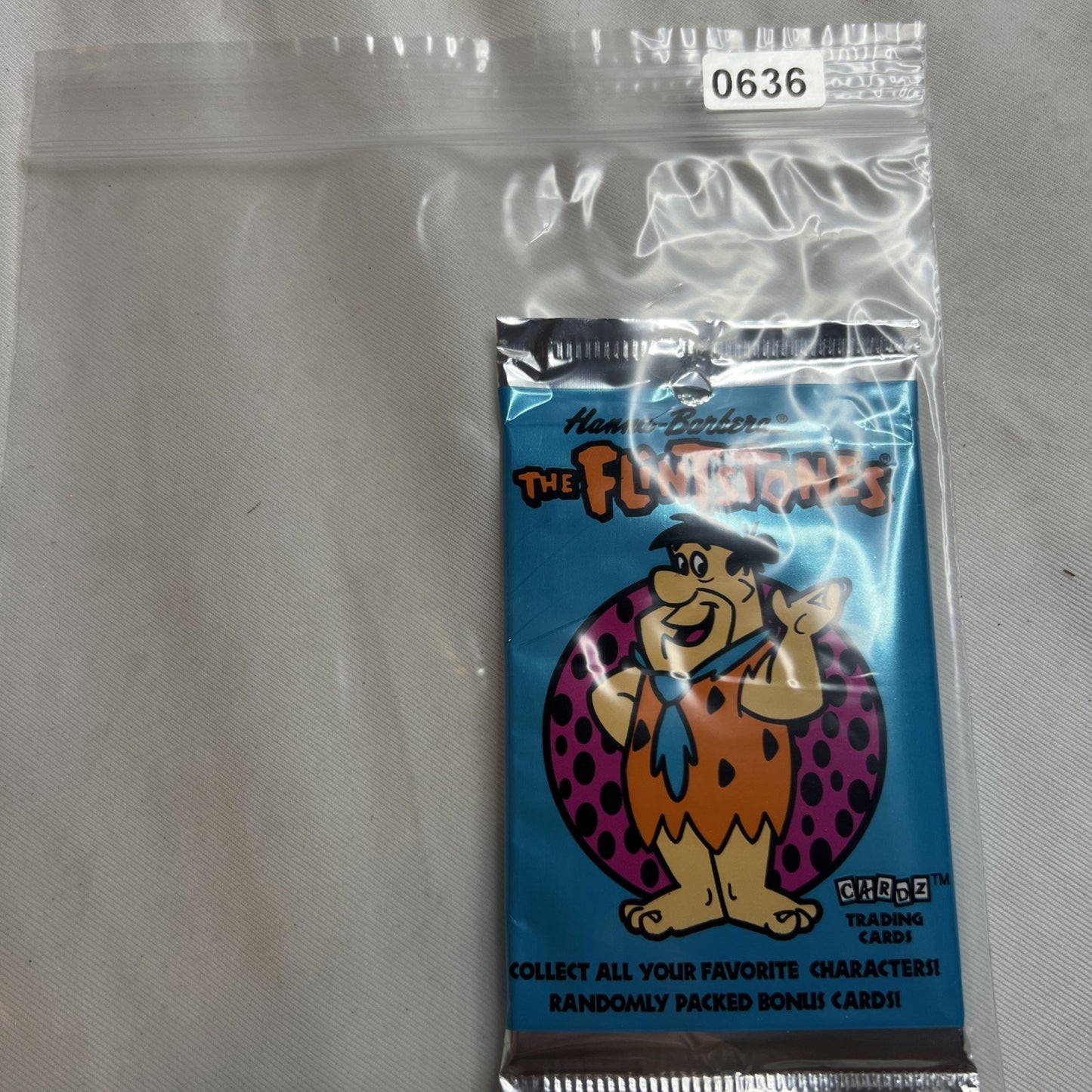 The Flintstones 1993 Series 1 Trading Cards Hanna Barbera Sealed Pack Fred New