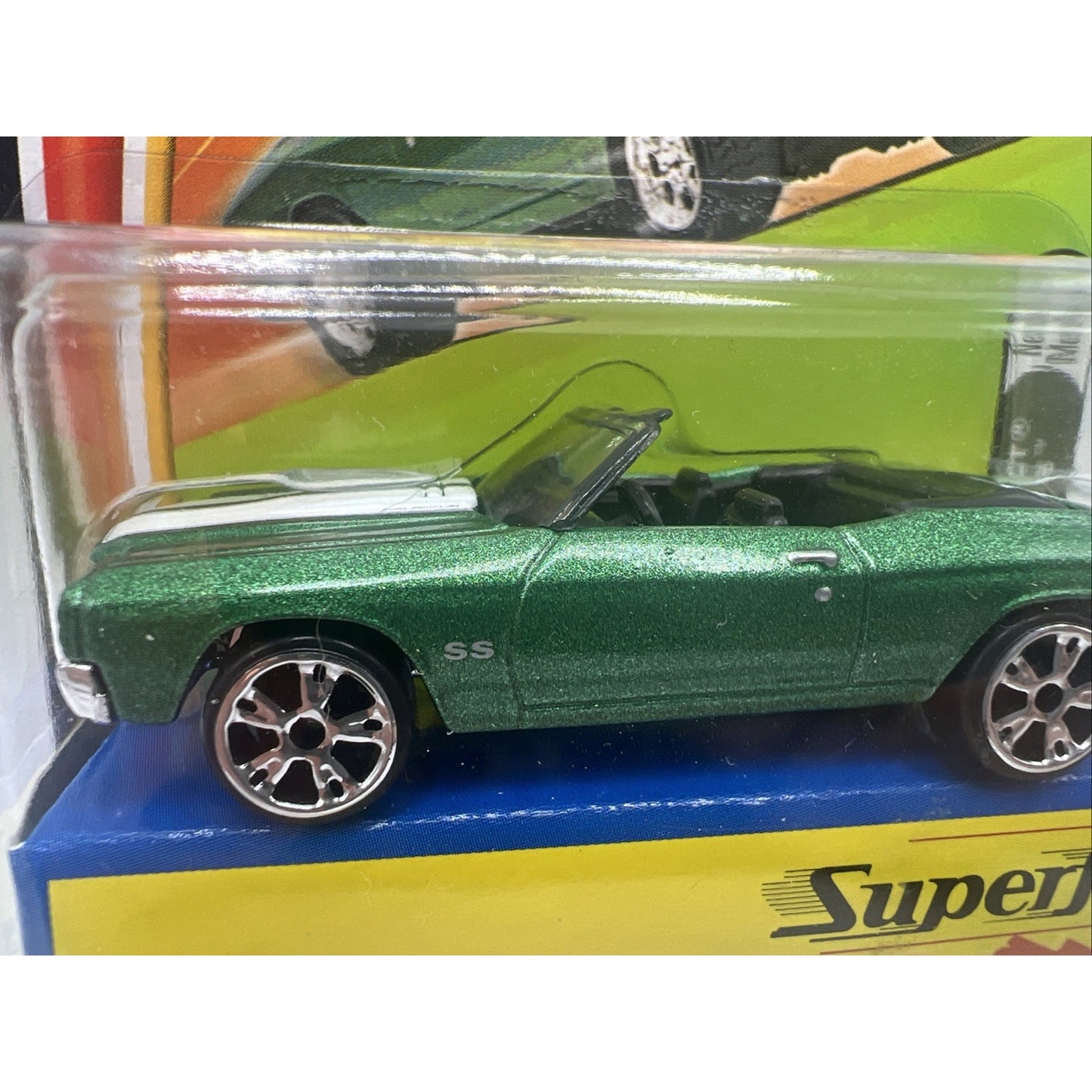 Matchbox 35th Superfast #9 1971 Chevrolet Chevelle SS Collectors Box Chrome