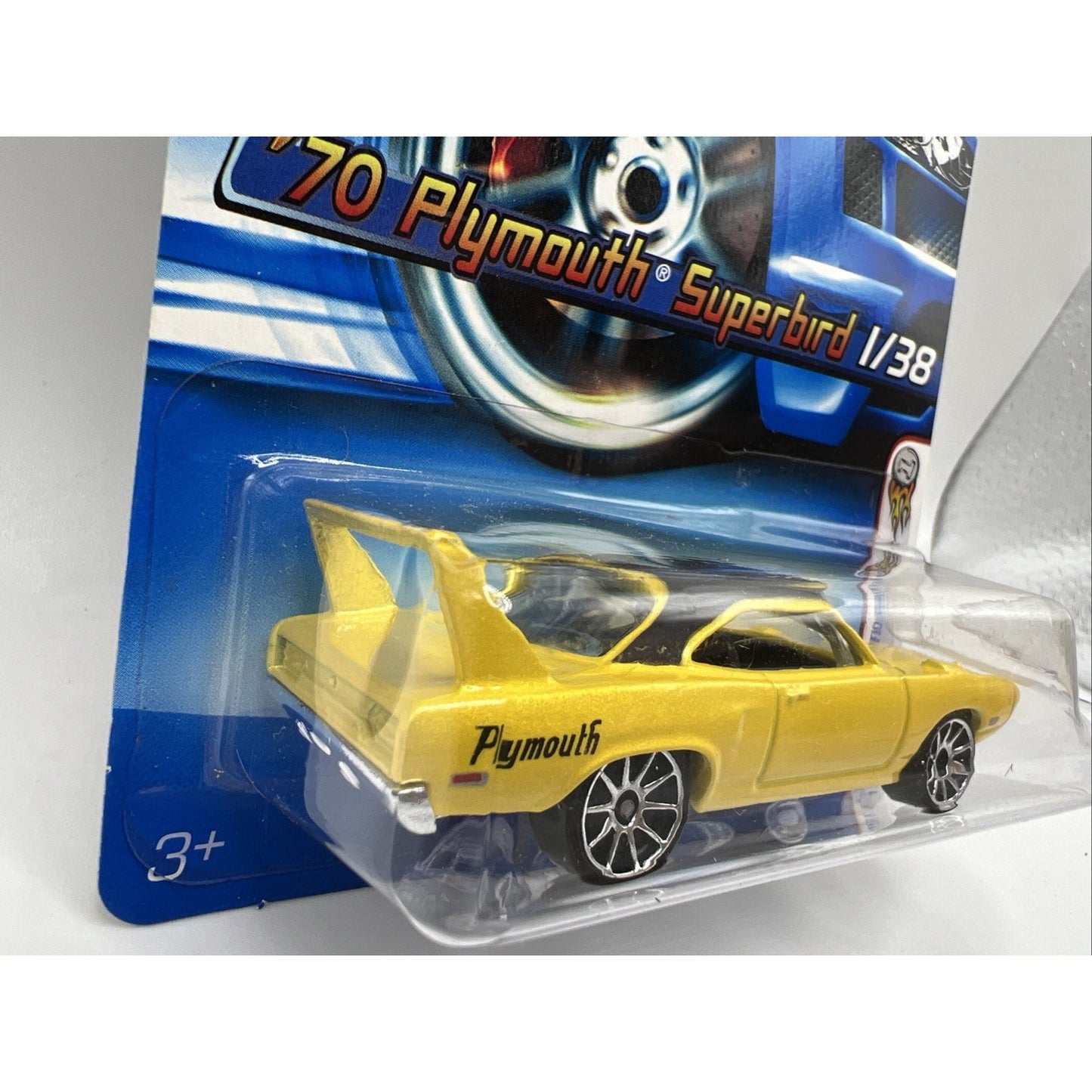 1970 Plymouth Superbird 1/38 Hot Wheels Car Original Packaging 2006 Collection