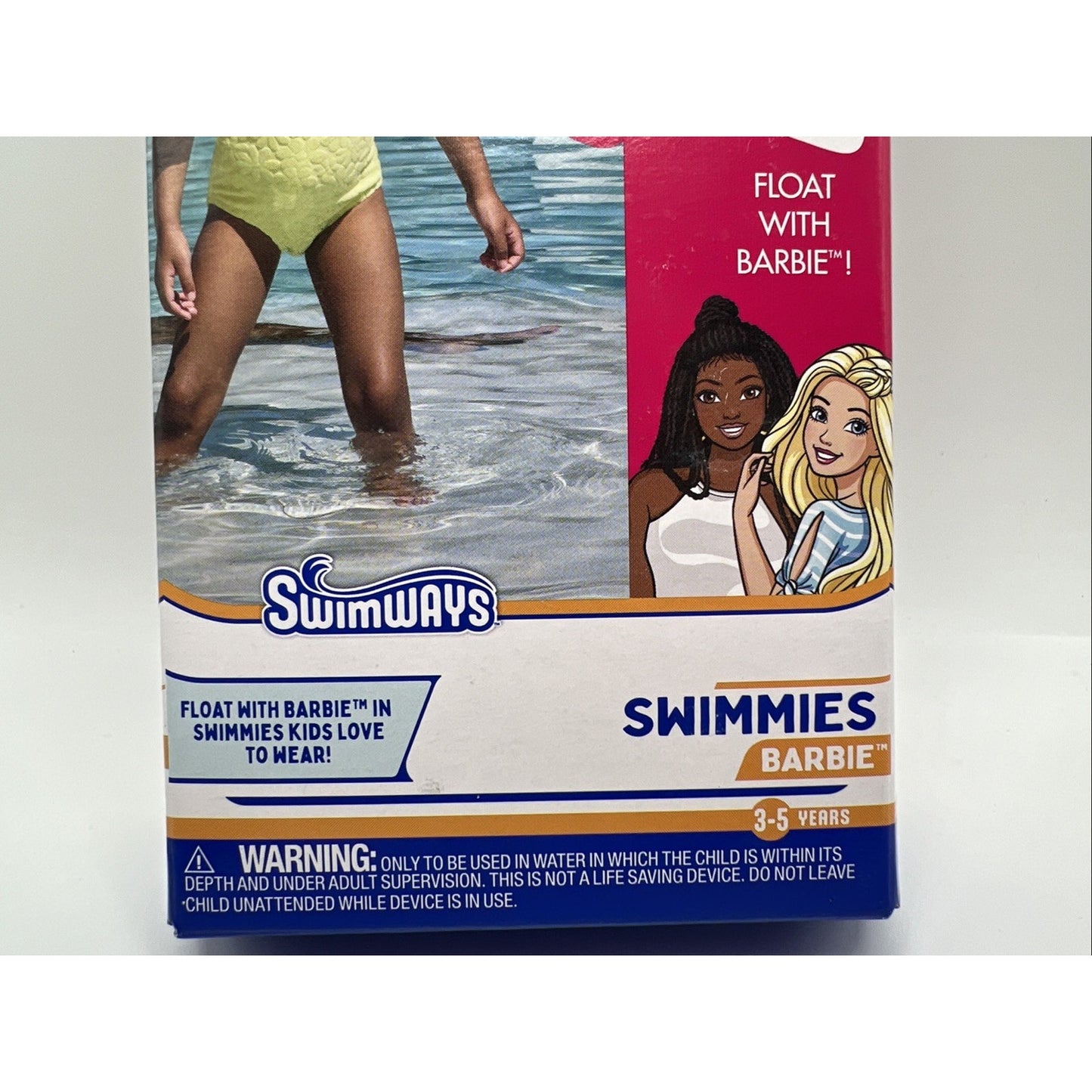 Barbie SwimWays Swimmies Floaties 3-5 Years Pool Swim Help New Sealed Mattel