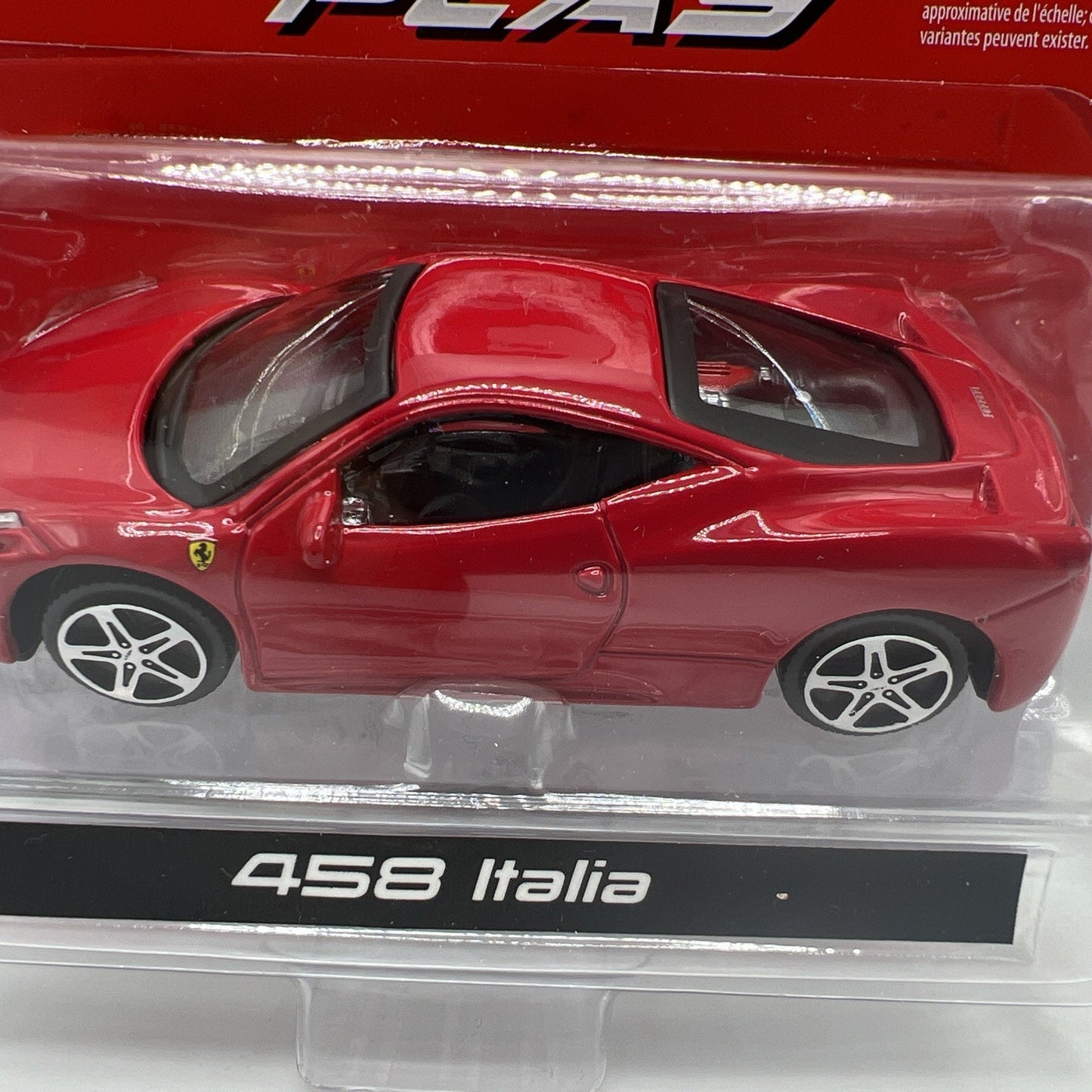 Bburago Race And Play Red 458 Italia 1/43 Die cast Toy Car Model Ferrari