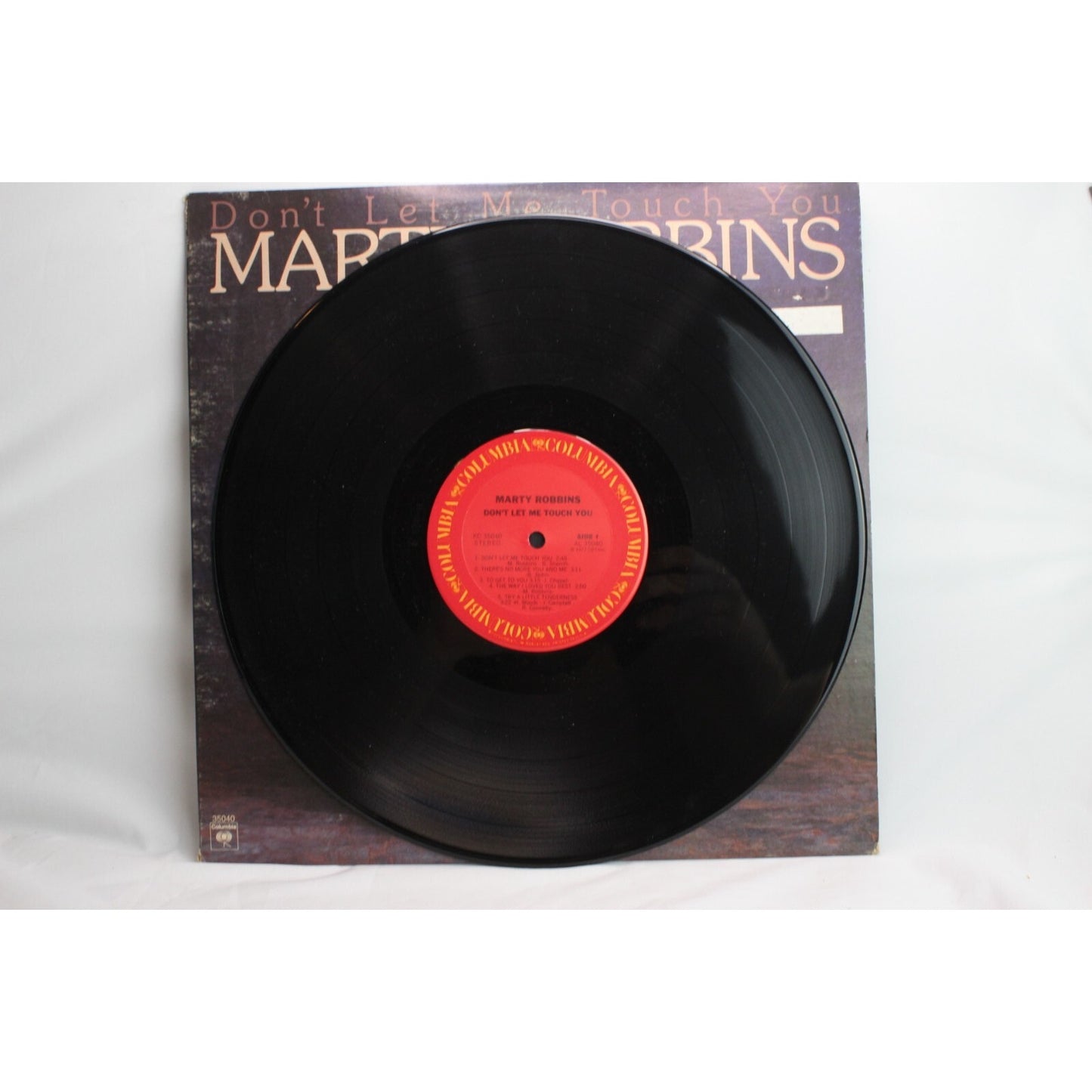 Marty Robbins – Don't Let Me Touch You LP Vinyl Record Used