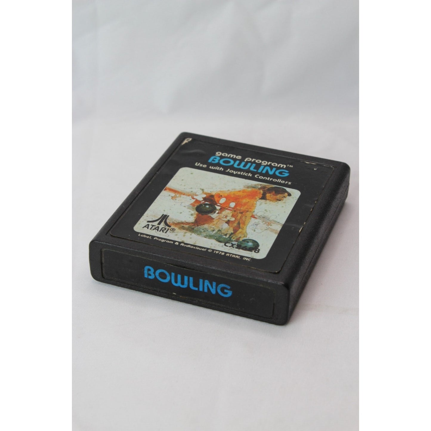 Bowling CX2628 Atari 2600 Tested Video Game Used