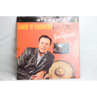 Jim Reeves Good 'N Country Vinyl Record Tested Used