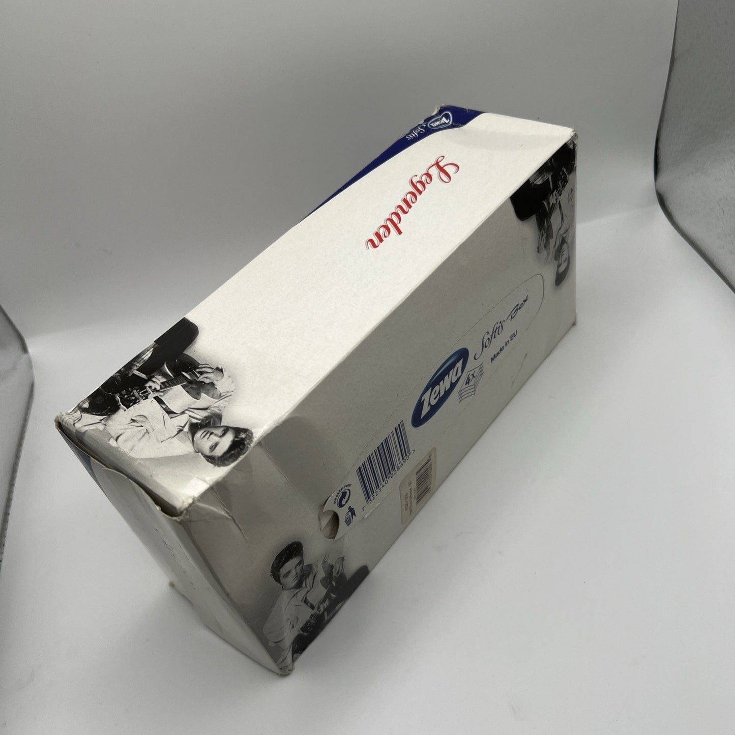 Elvis Presley Signature Zewa Softis Box präsentiert Legenden Unopened Rare