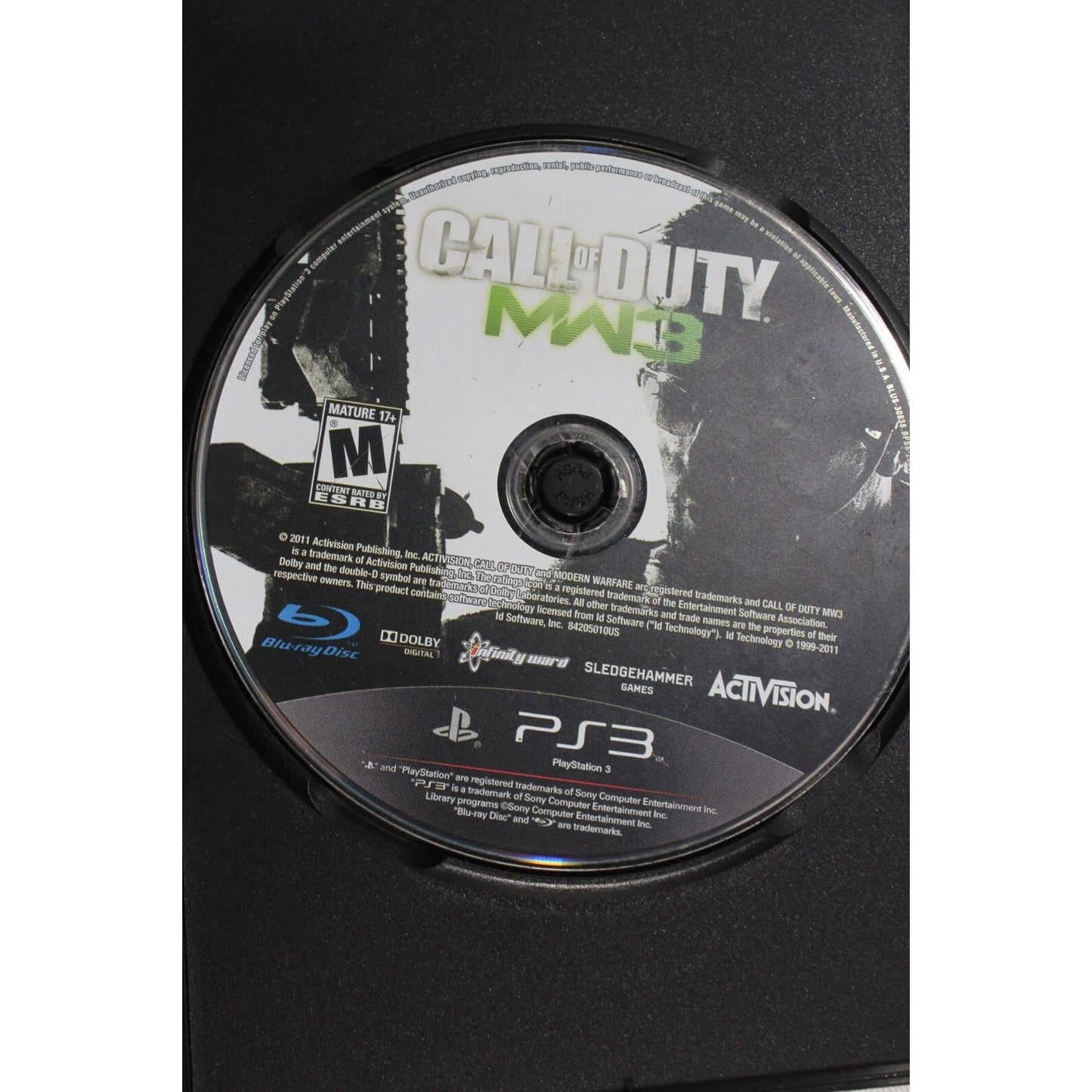 Call of Duty Modern Warfare 3 COD MW3 PlayStation 3 PS3 Video Game Used