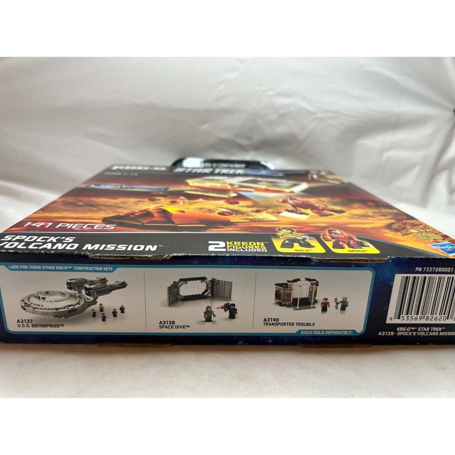 Spock's Volcano Mission Kre-O Star Trek A3139 Light Tech Sulu Kreons New Sealed