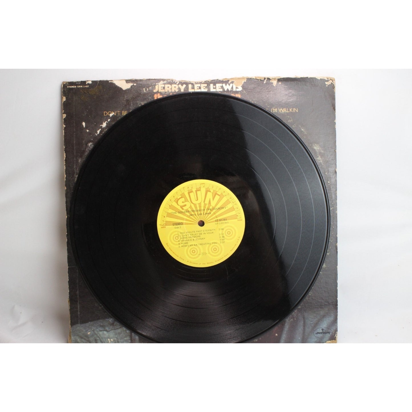 Jerry Lee Lewis The Killer Rocks On Vinyl Record Tested Used