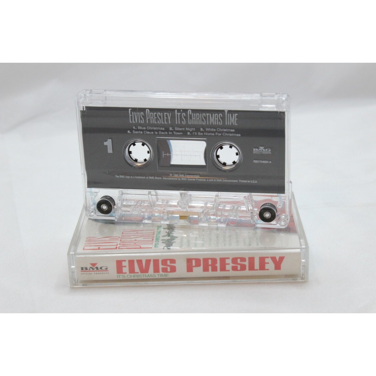 Elvis Presley It's Christmas Time Cassette Tape Tested Music Used