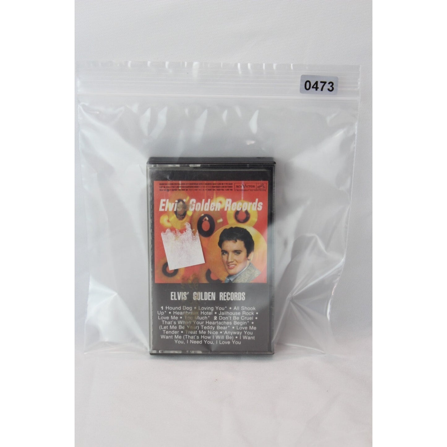 Elvis Presley Golden Records Cassette Tape Tested Music Used