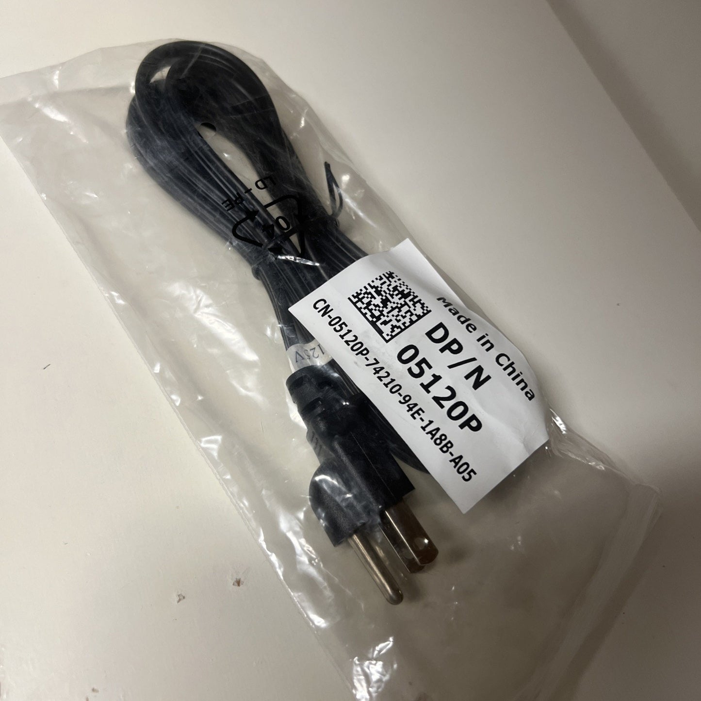 Dell 6ft Power Cable 110V AC 10A C13 to NEMA 5-15P PC, Laptop Appliance PC Cord