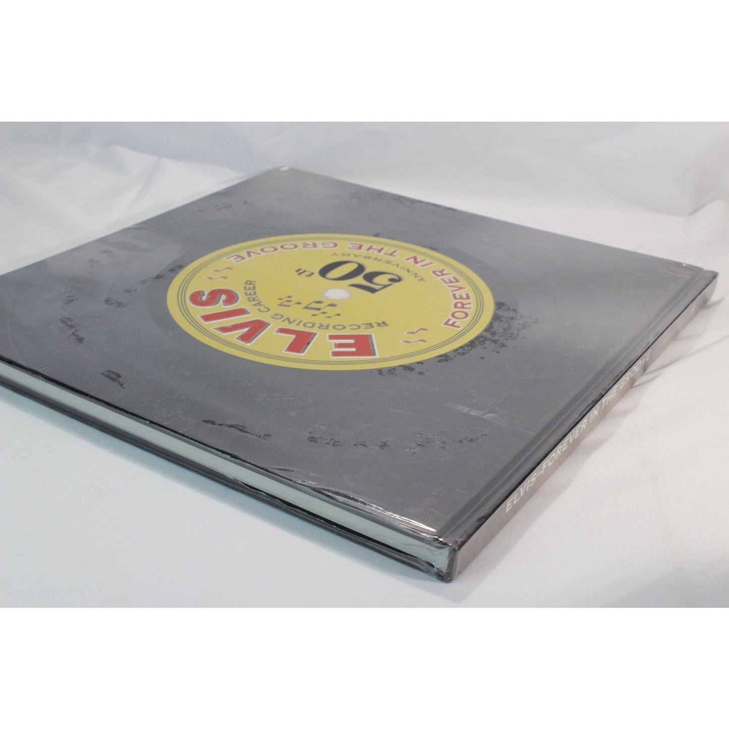 Elvis Presley Sealed FOREVER IN THE GROOVE Recording Career Hardback 50th
