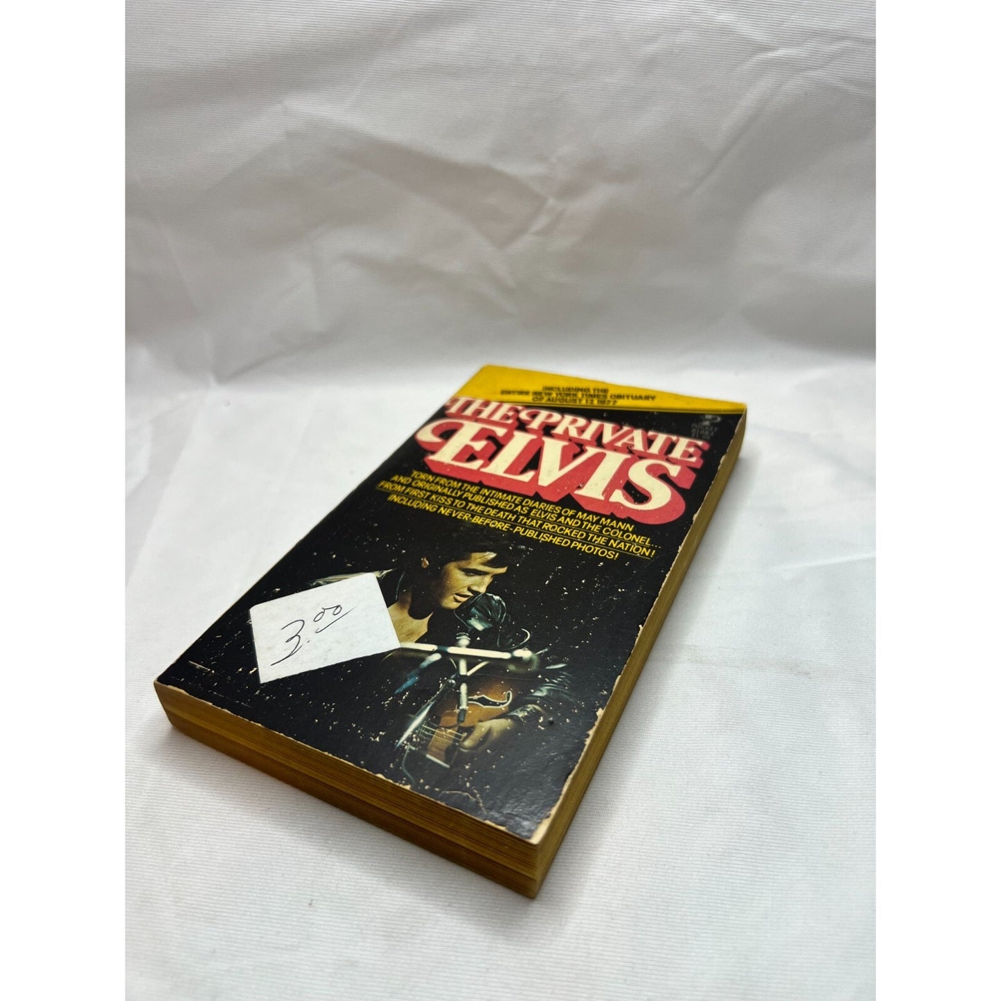 The Private Elvis by May Mann Paperback Biography Book Used